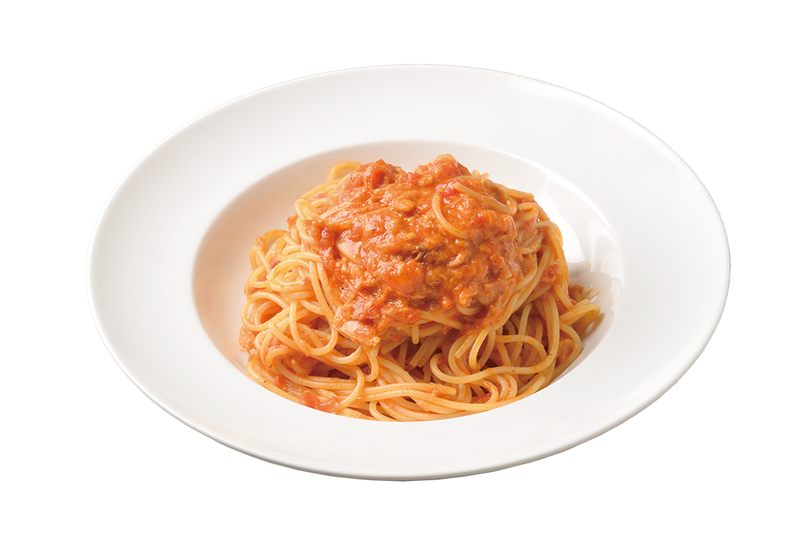 ツナ入りトマトソーススパゲティ
